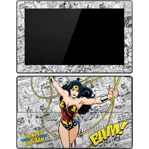 DC Comics Wonder Woman Classic Action Pose Surface Pro Tablet Skin
